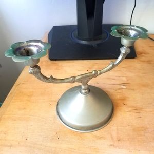 Vintage Silver Candle Holder